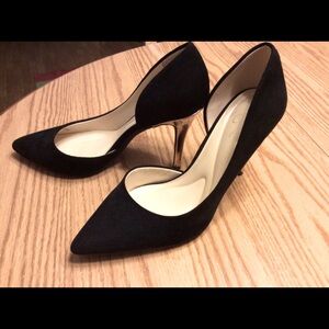 Jessica Simpson Black Suede Shoes